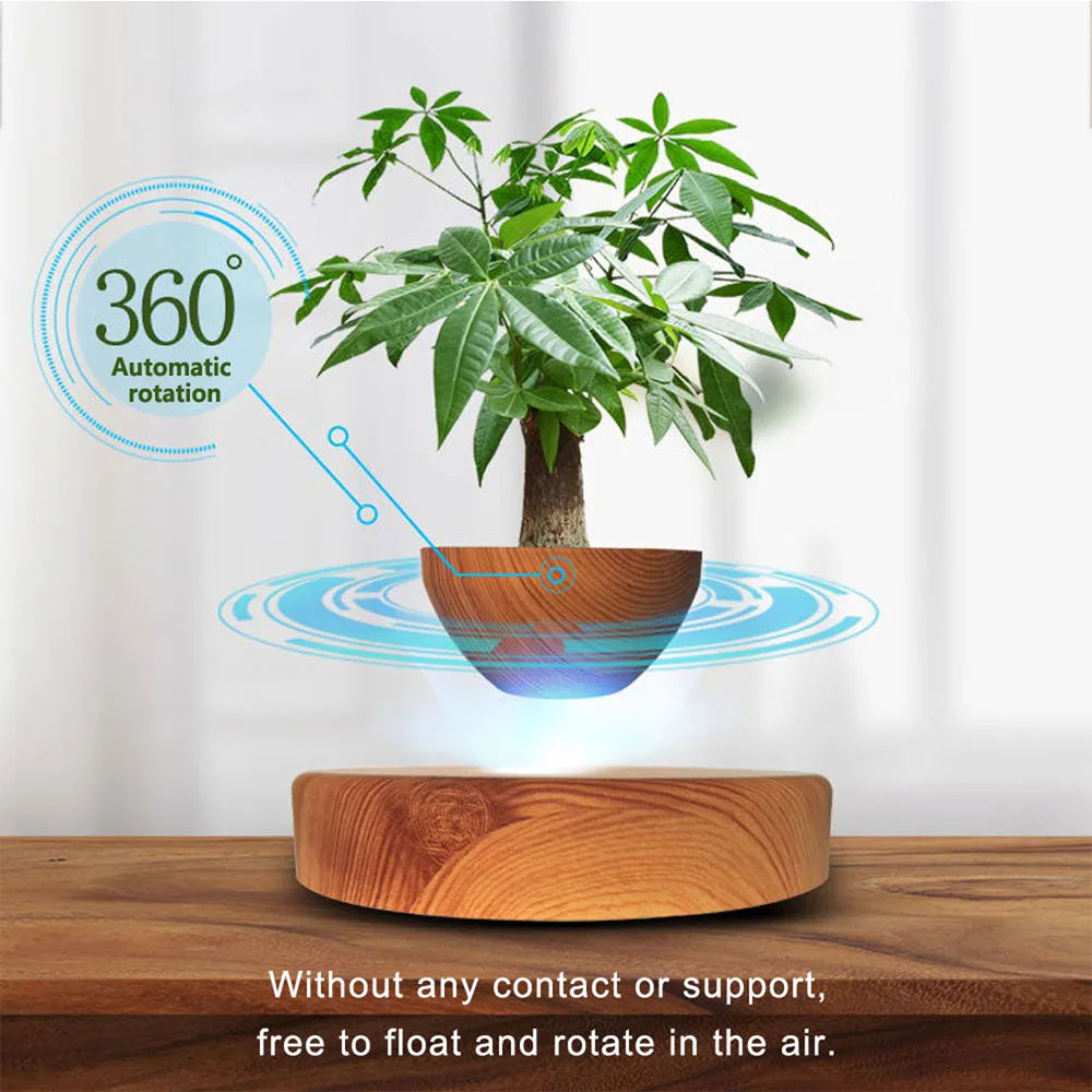 Magnetic Levitation Floating Pot
