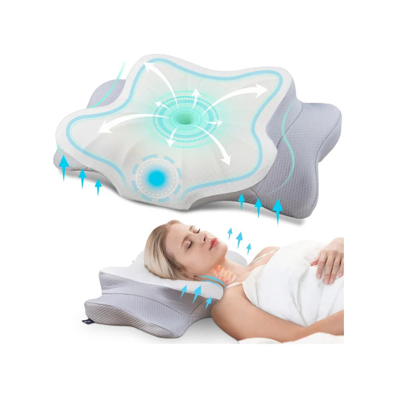 Ergonomic Memory Foam Pillow