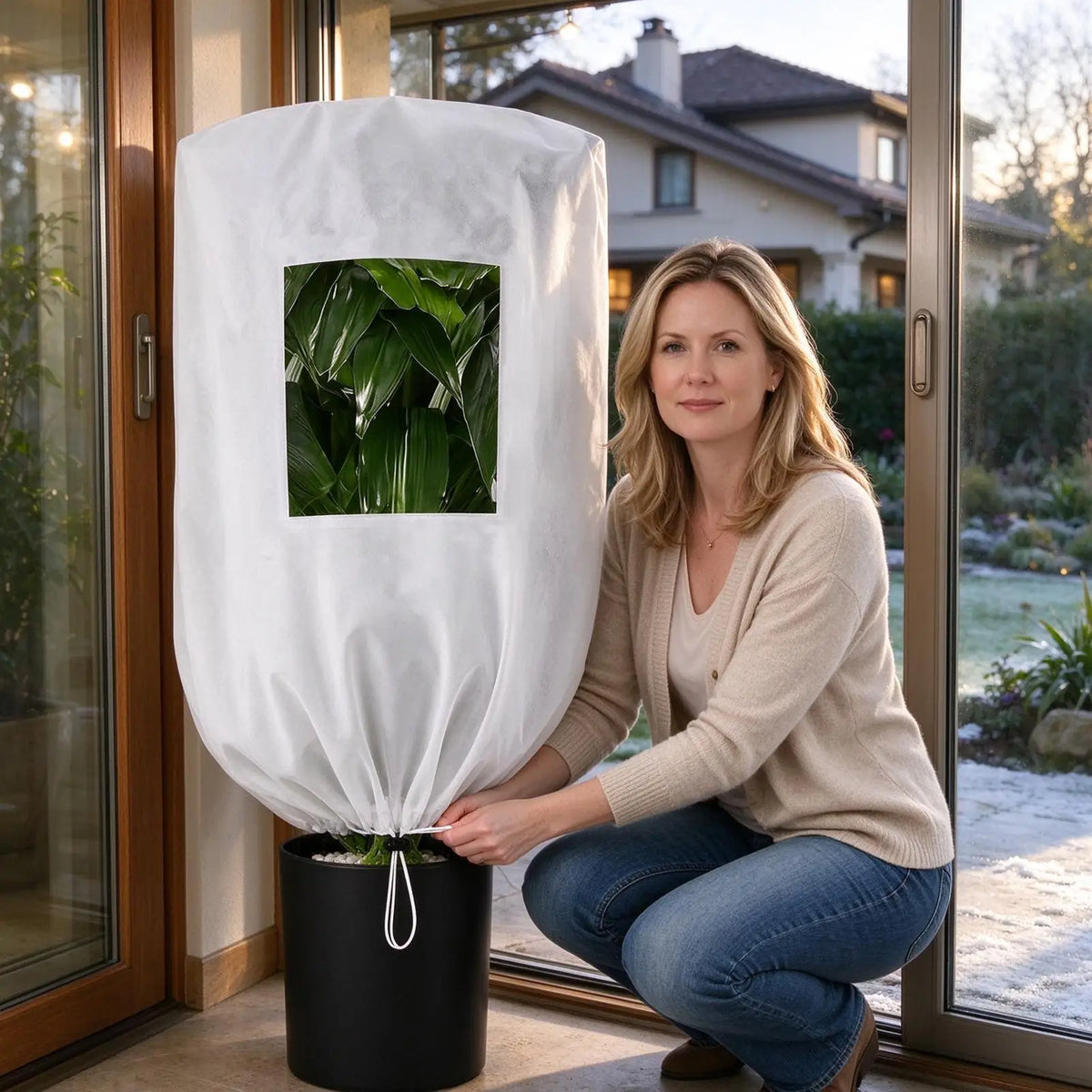 2 Pcs Plant Frost Protection Cover