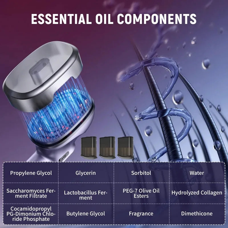 Vibration Mist Scalp Massager Comb