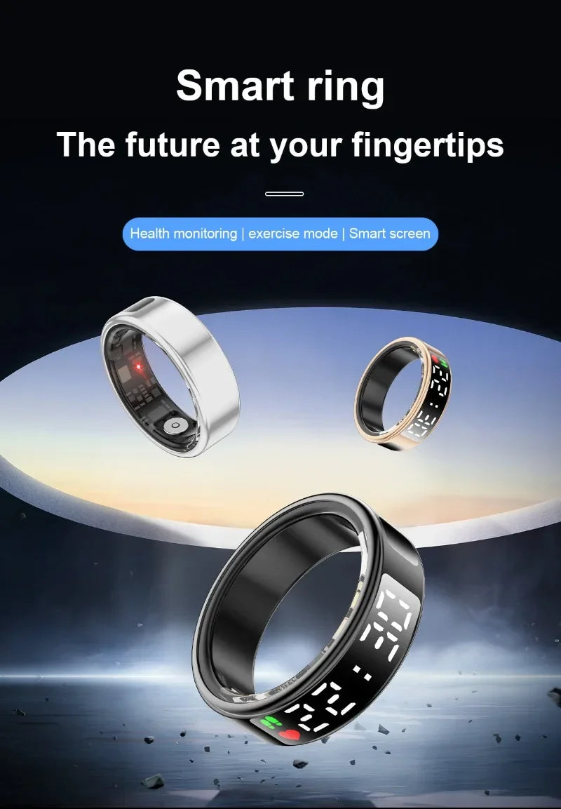 Smart LED Health Monitoring Ring