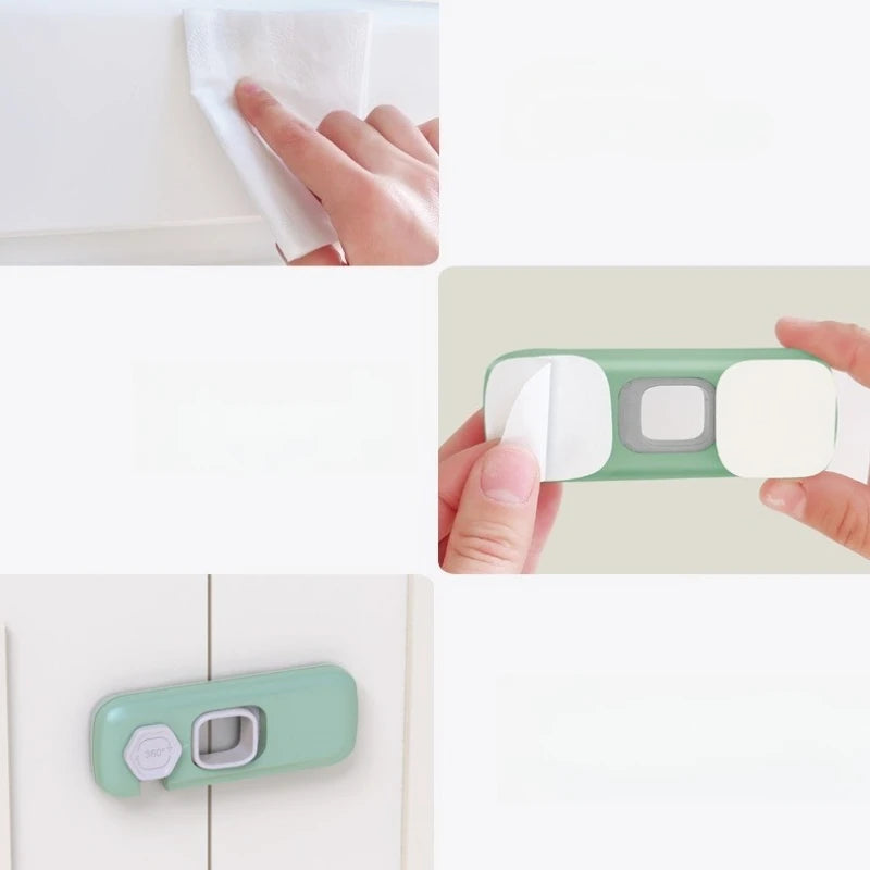 Refrigerator Door Safety Locker