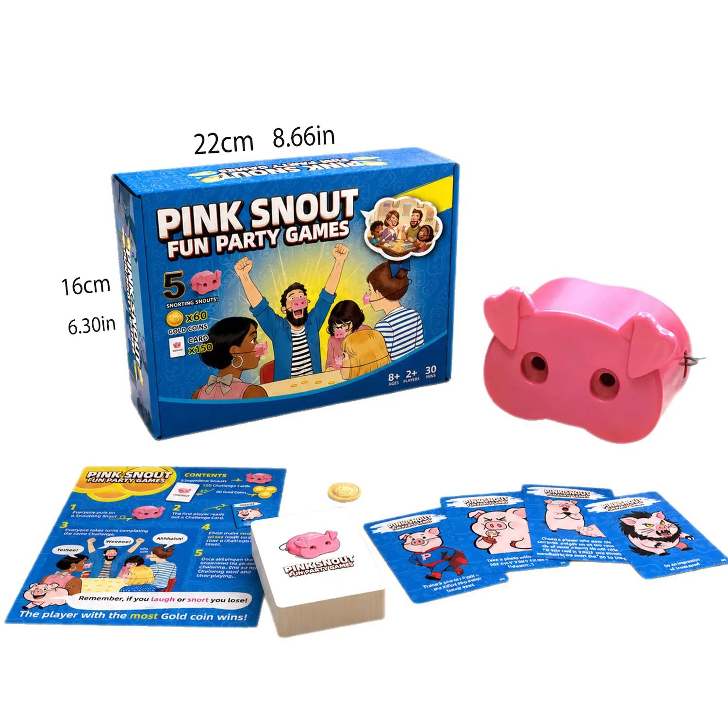 Fun Piggy Nose Challenges Game