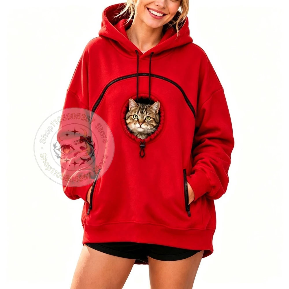 Women’s Pet Pocket Hoodie