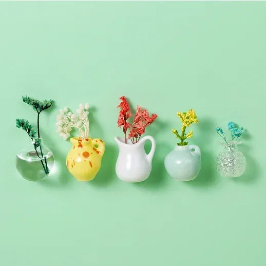 Mini Magnetic Vase Decor
