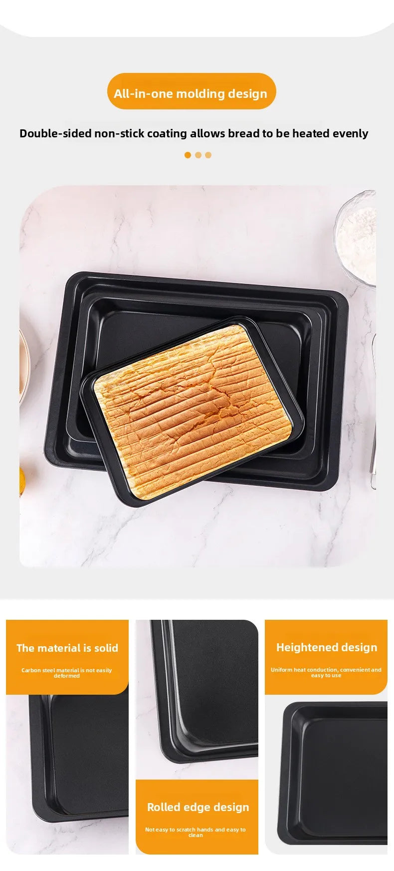 Nonstick Carbon Steel Baking Tray