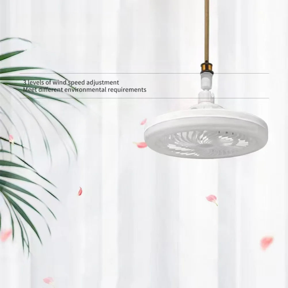 RC Ceiling Fan with LED Lamp