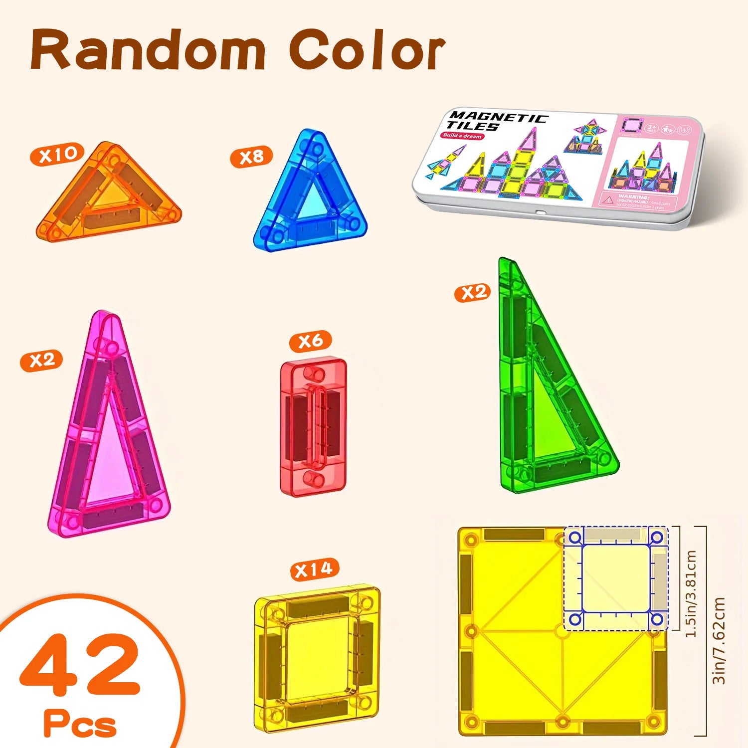 Mini Magnetic Building Blocks