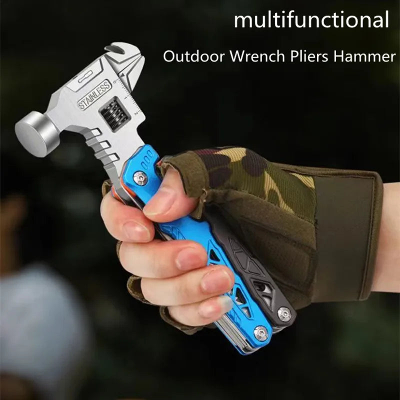 Multifunctional Wrench Pliers Hammer