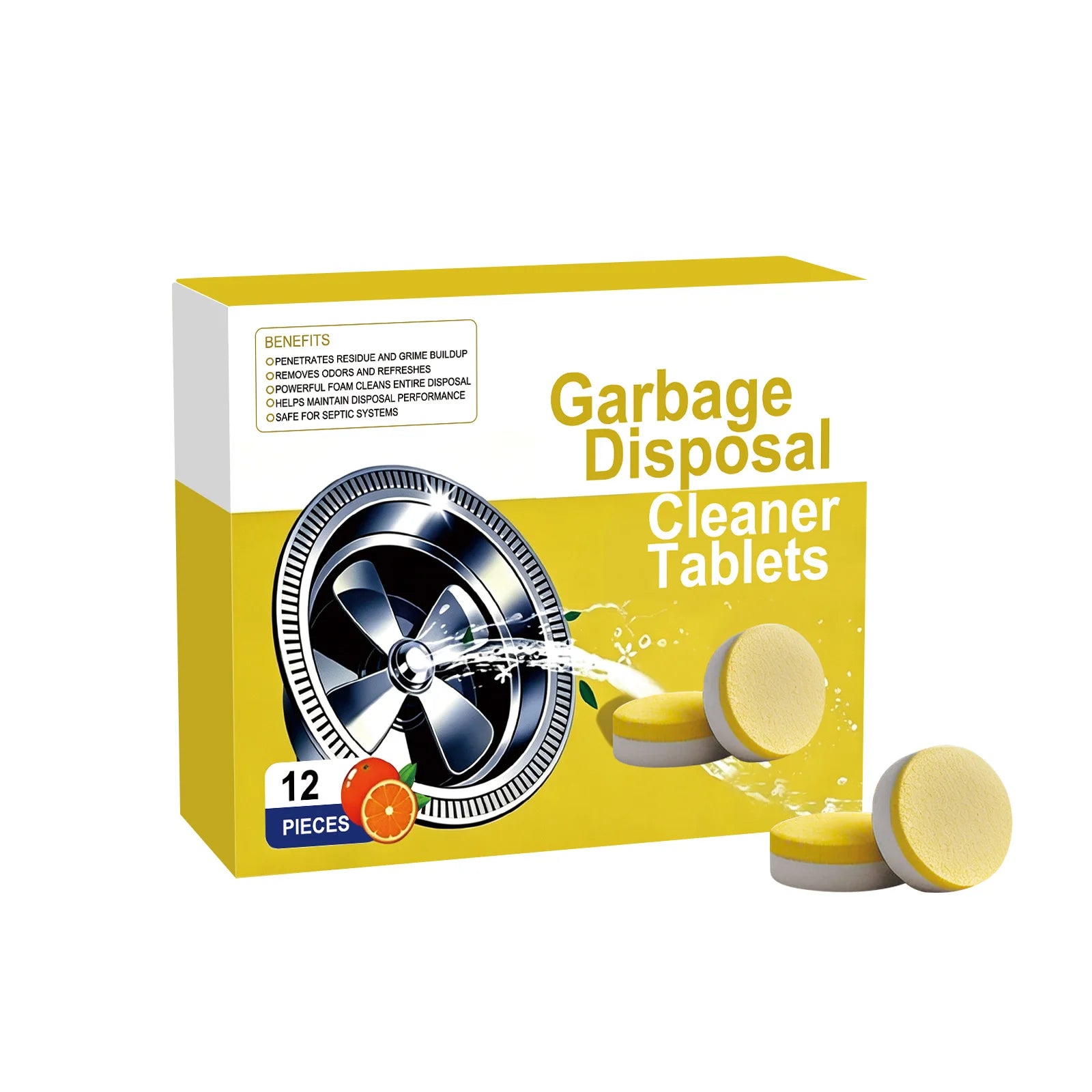 Garbage Disposal Drain Cleaner Tablets