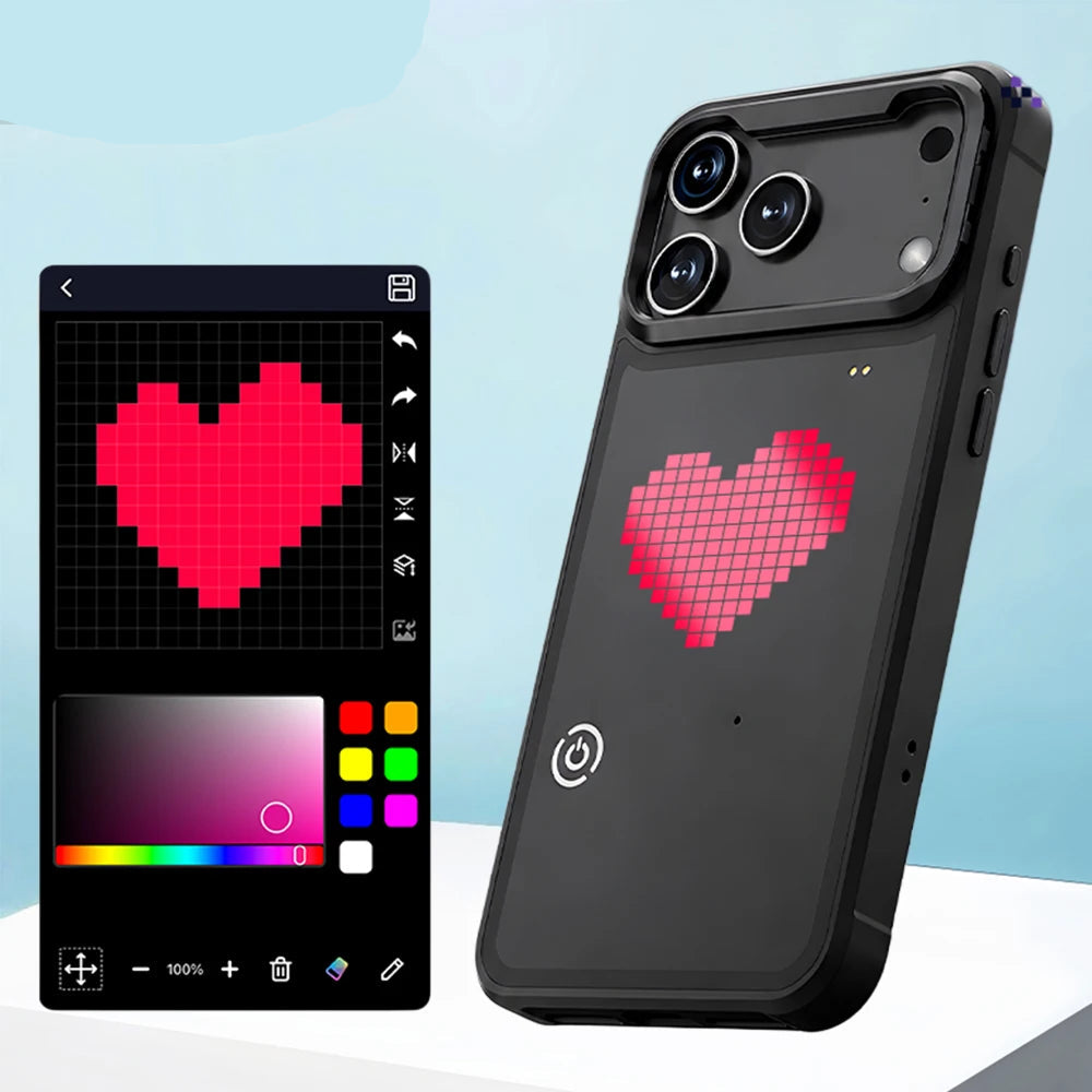 Smart Pixel Display iPhone Case