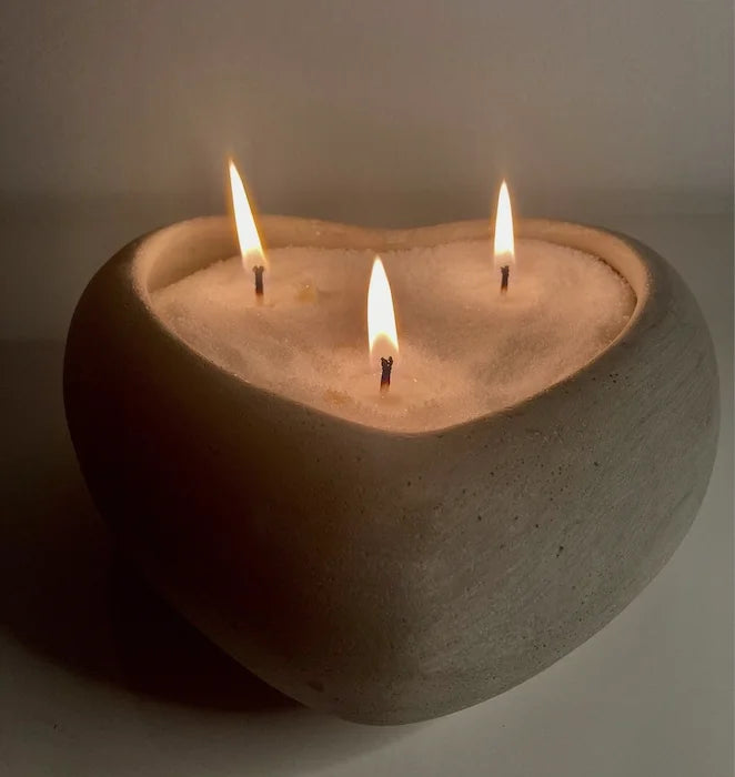 Non-Toxic Reusable Pearled Candle