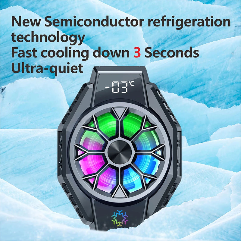 Mini Semiconductor Mobile Cooling Fan