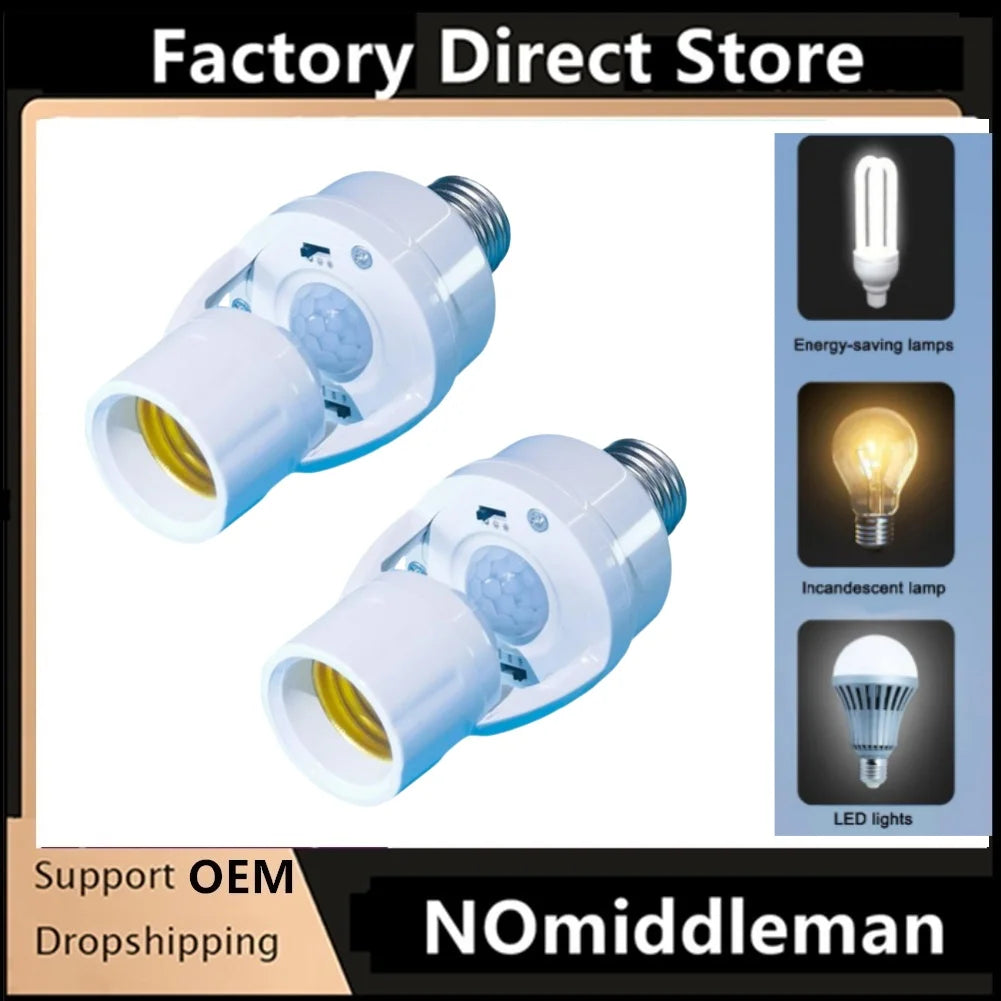 Motion Sensor Bulb Holder