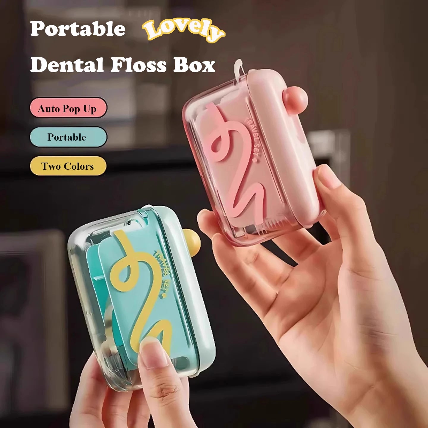 Pop Up Dental Floss Storage Box