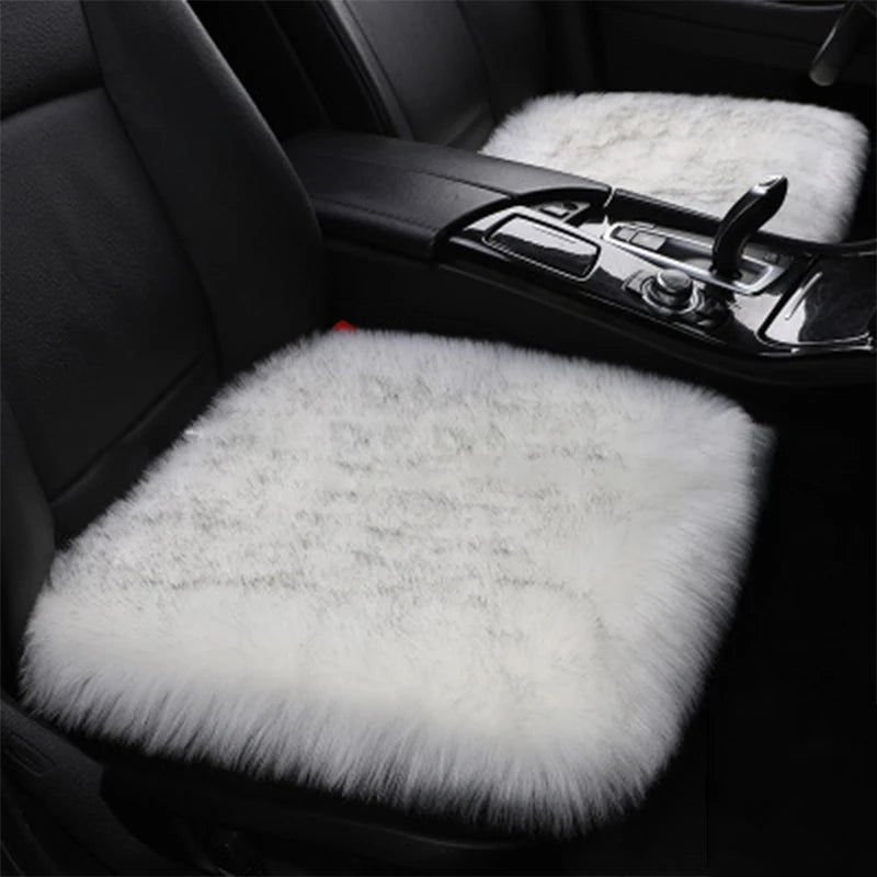 Soft Plush Car Seat Cushion Cover