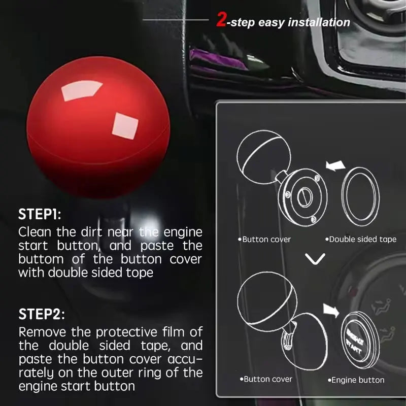 Car Push Start Lever