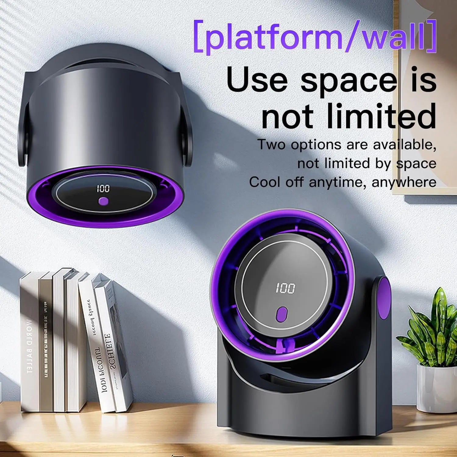 Smart Desktop Electric Fan