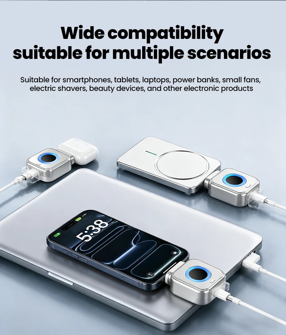 Type-C Auto Cut-Off Charging Adapter