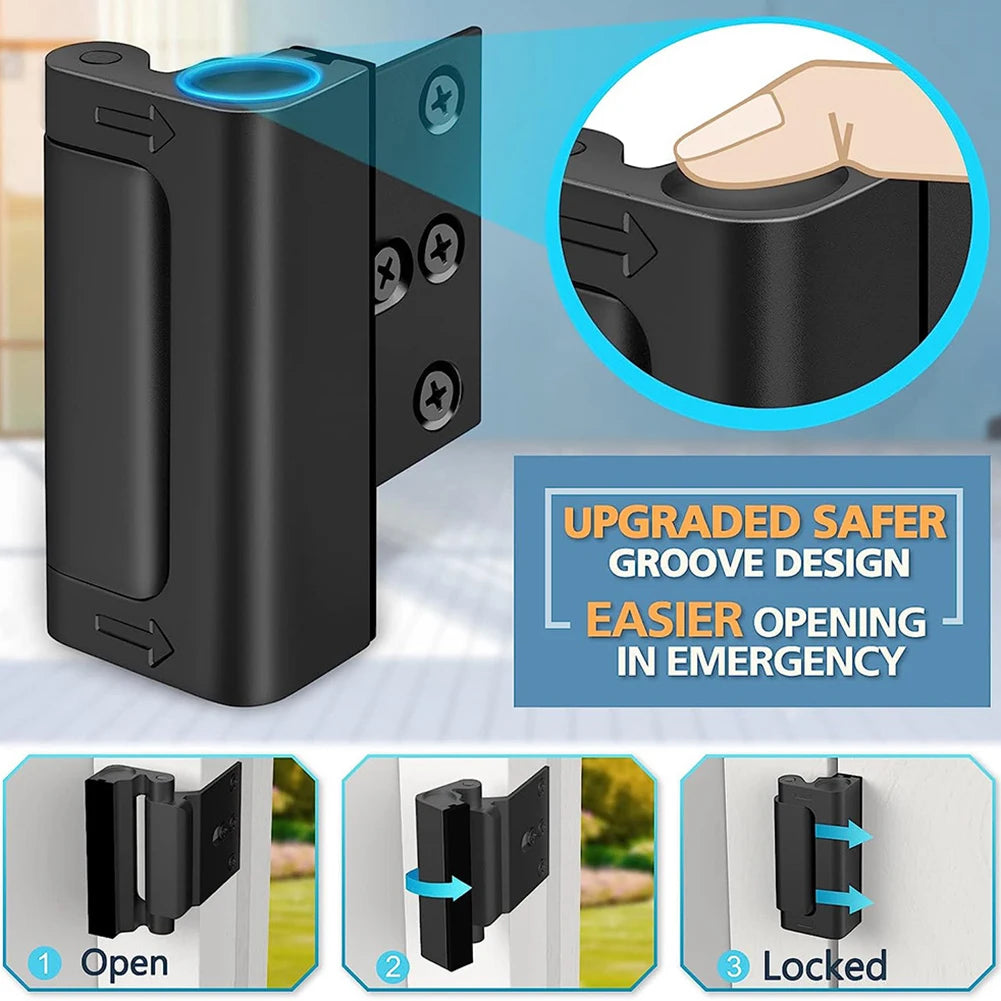 Anti-theft Childproof Door Safety Latch