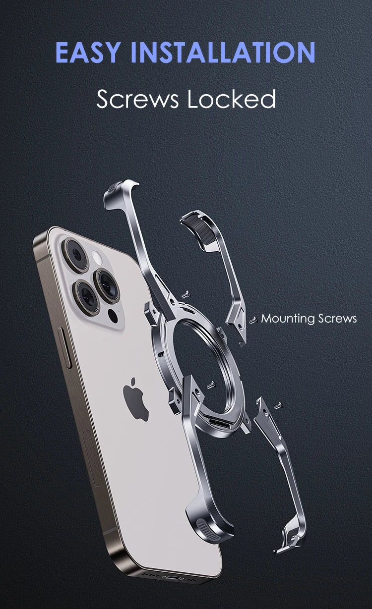Frameless Free Spins Magnetic Phone Case Frameless Free Spins Magnetic Phone Case