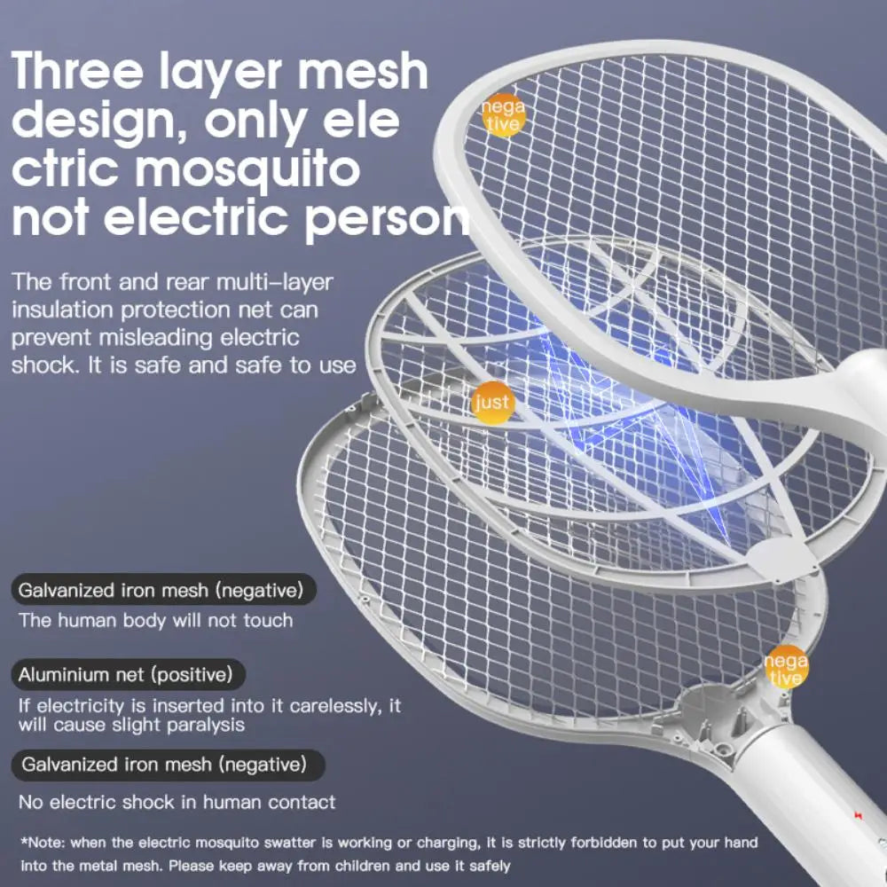 Rechargeable Electric Mosquito Swatter