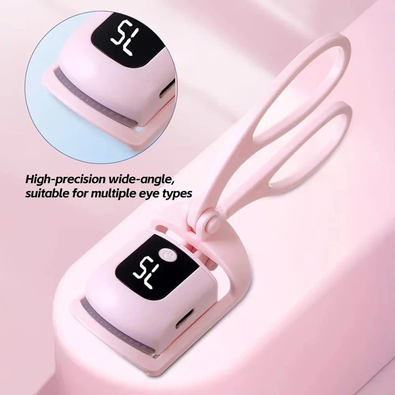 Rechargeable Eyelash Curler with LCD Display