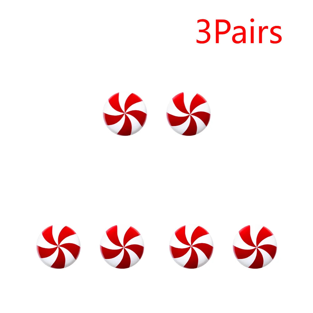 Christmas Candy Cane Knob Covers