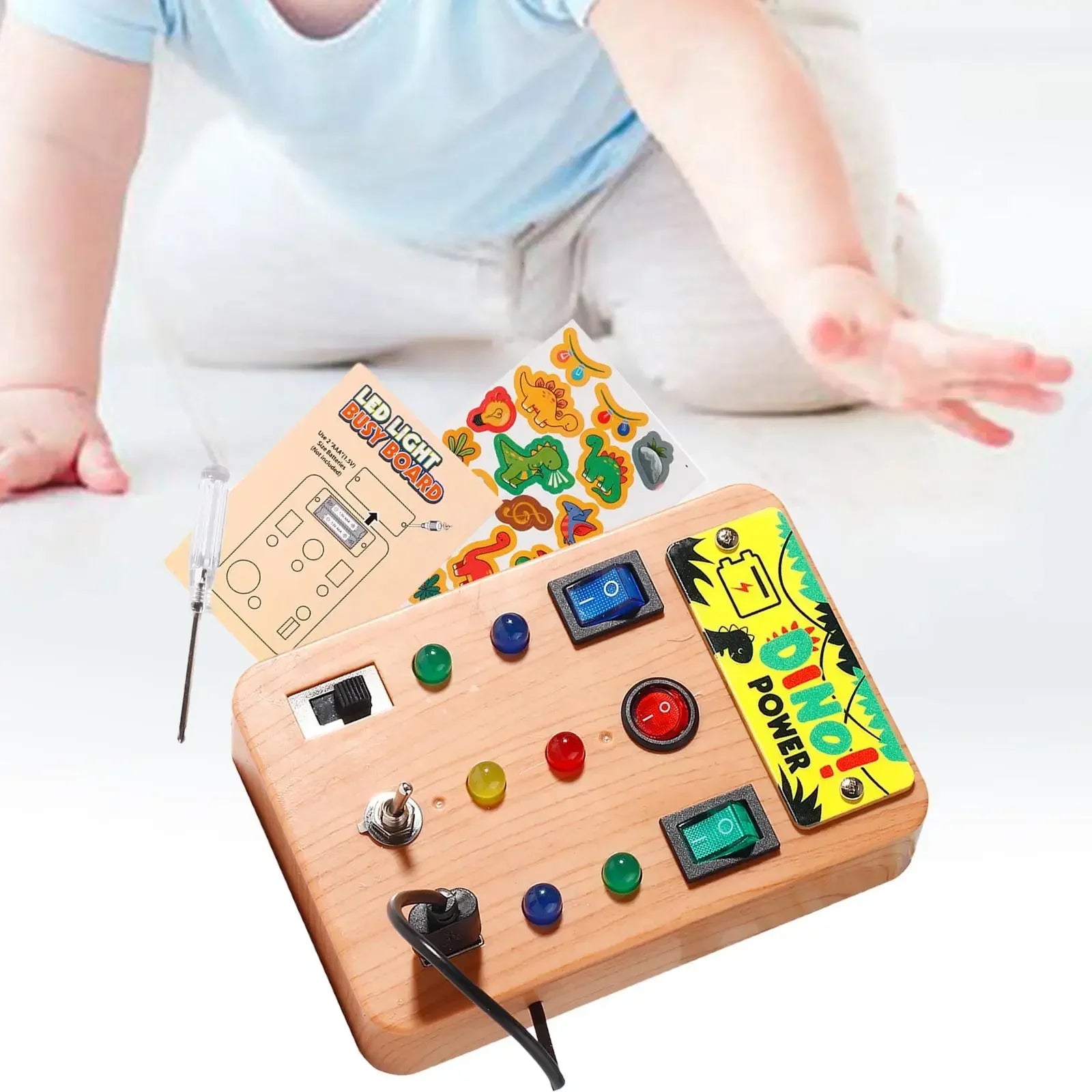 Montessori Busy Board Switch Toy