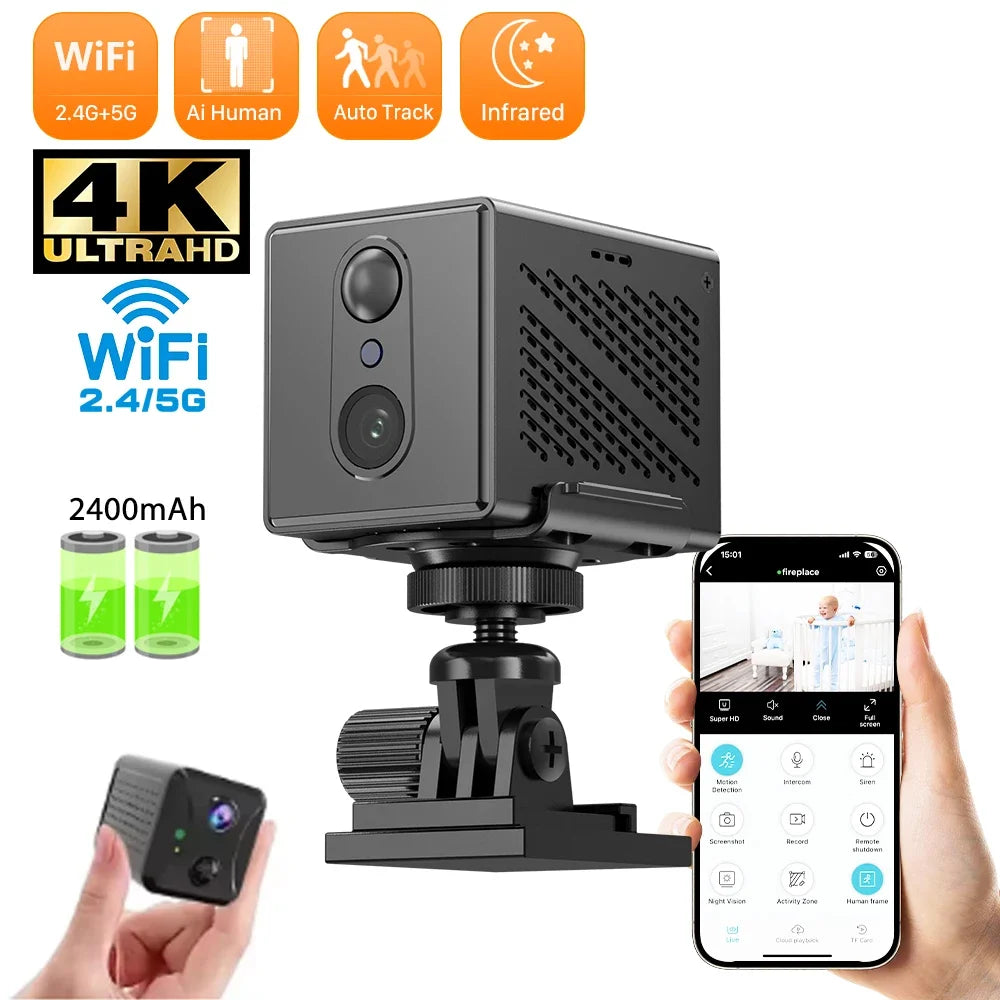 Ultra HD Wifi  Surveillance Camera