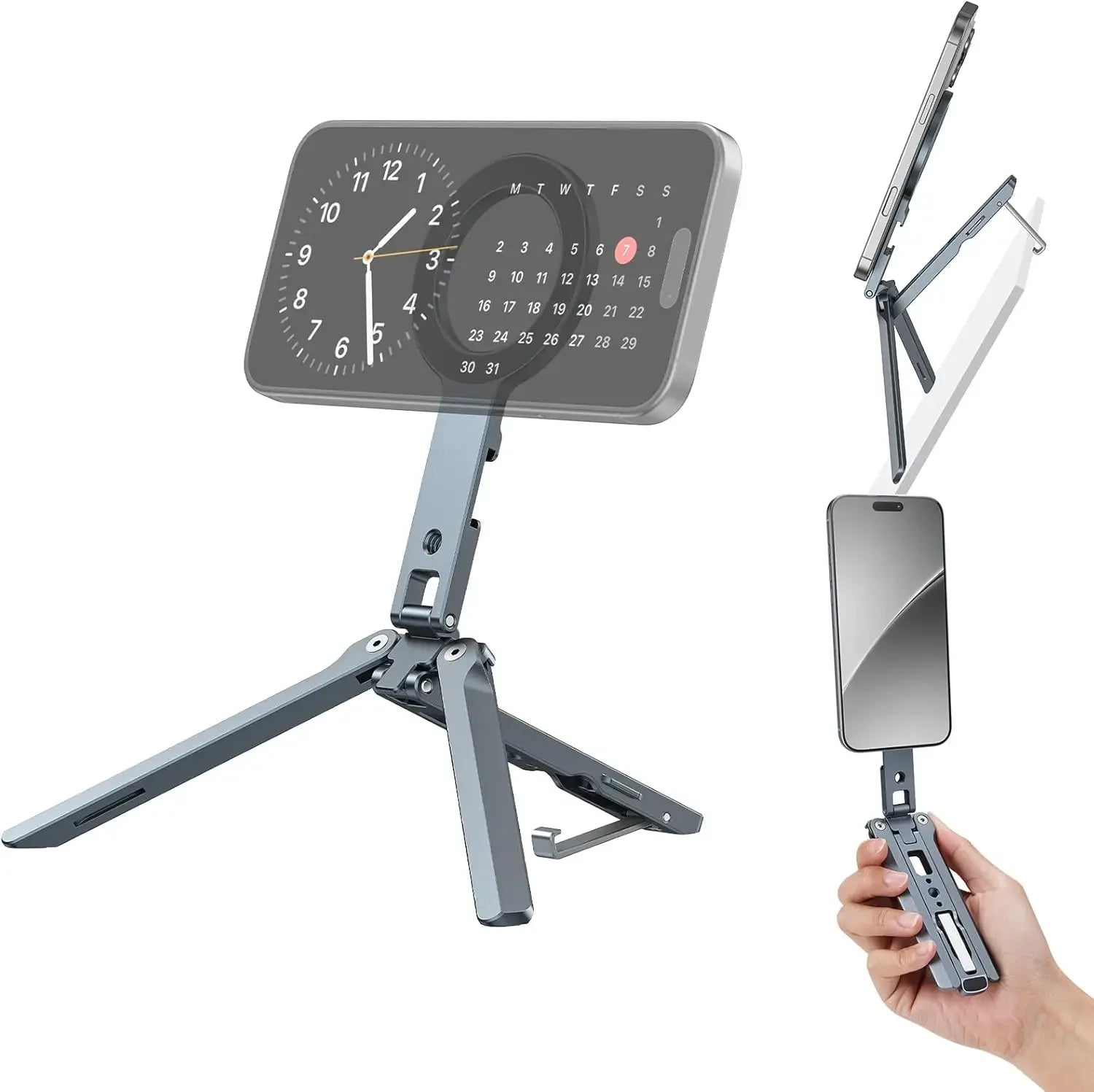 Magnetic Pocket Cell Phone Stand For Iphone