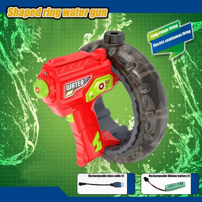 Electric Wrist Ring Water Gun Blaster