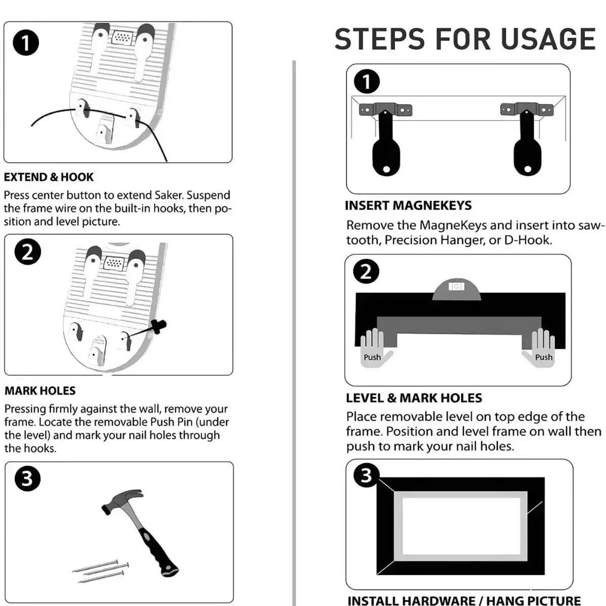 All-in-One Picture Hanging Tool Kit