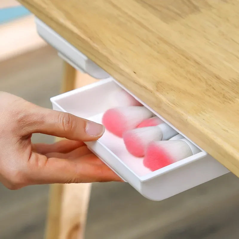 Self-Adhesive Desk Hidden Storage Box