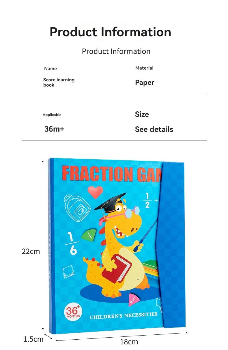 Magnetic Fraction Learning Toy