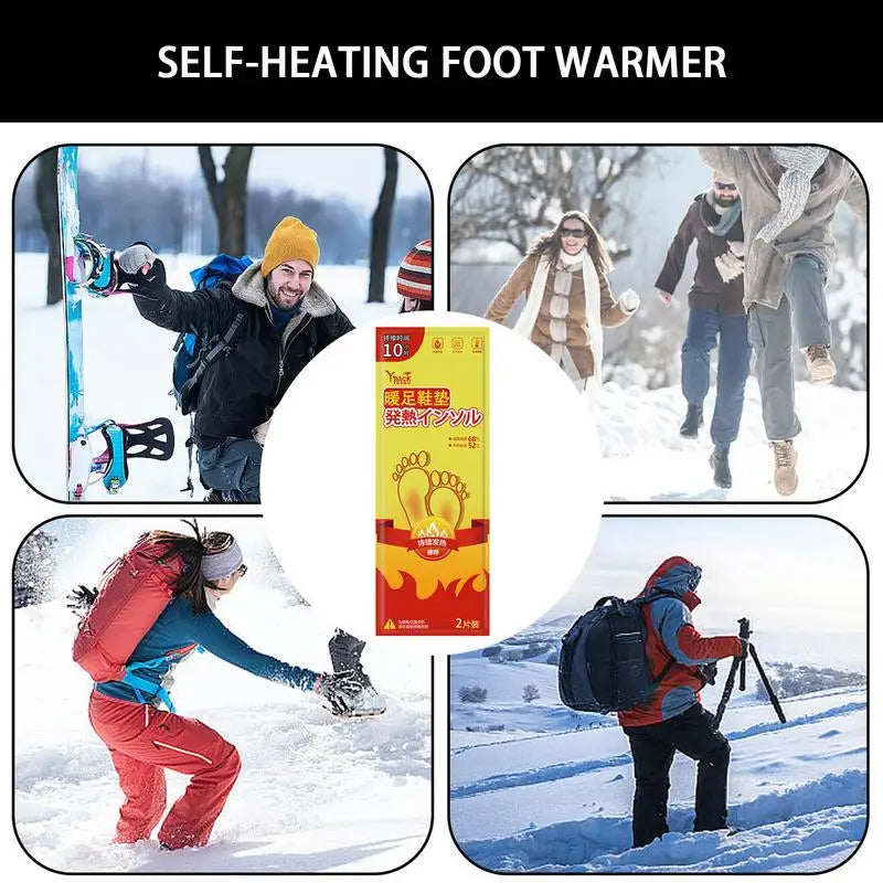 Self Heating Thermal Warm Insoles