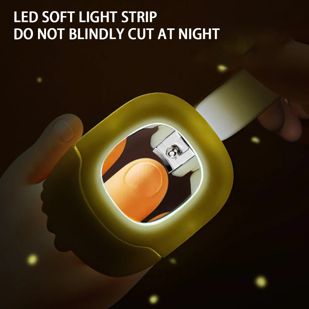 Baby Nail Clipper Magnifier With LED Light