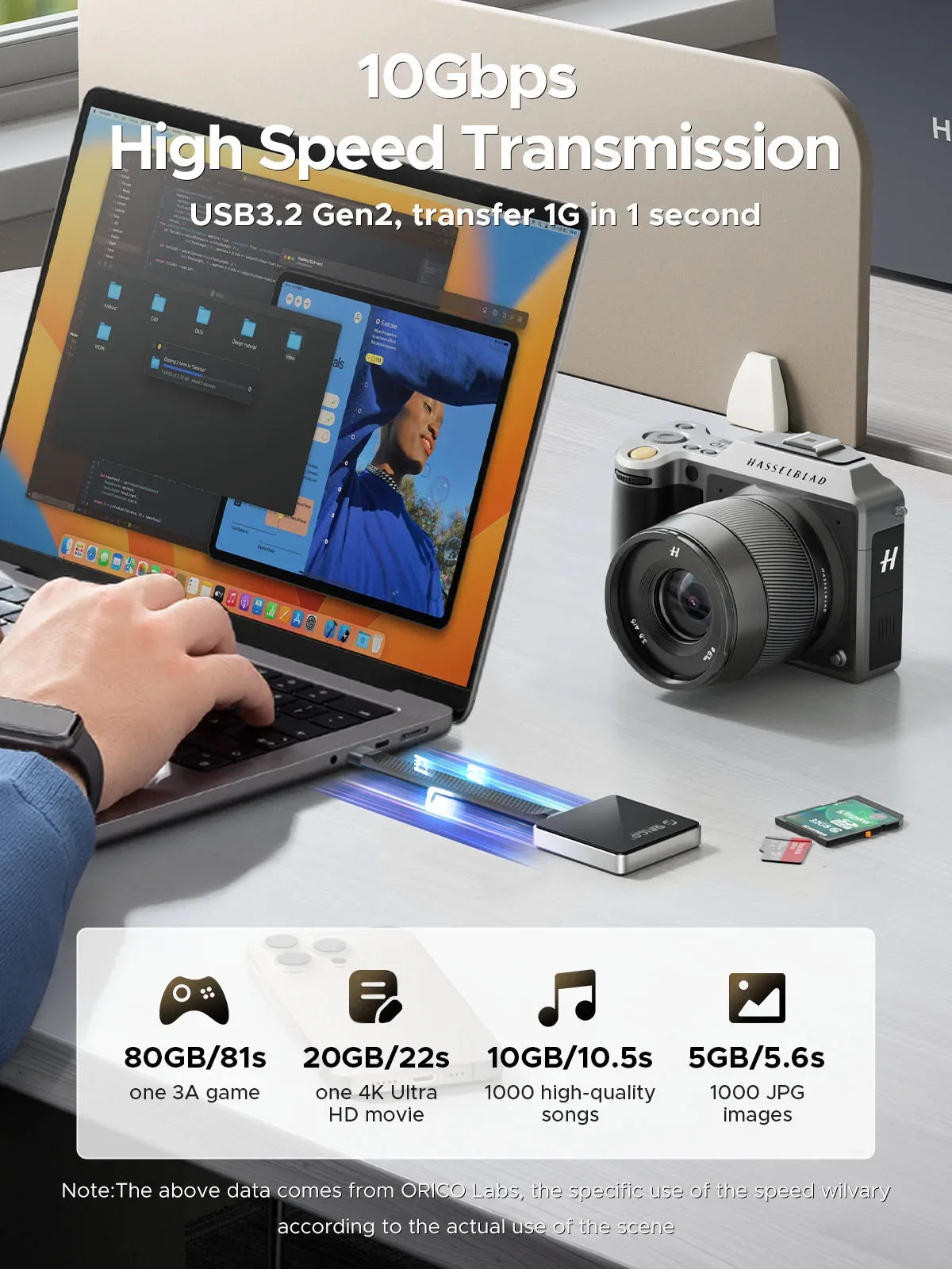USB Type C Magnetic SSD Adapter