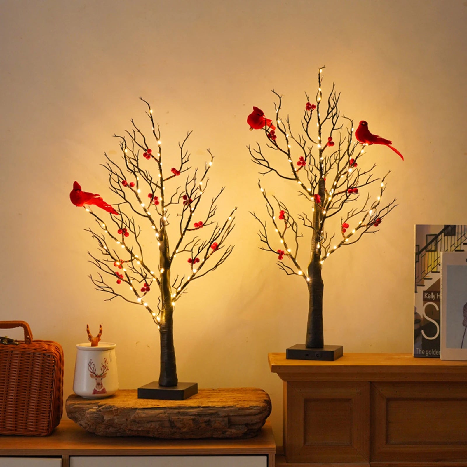 Vintage Glowing Tree