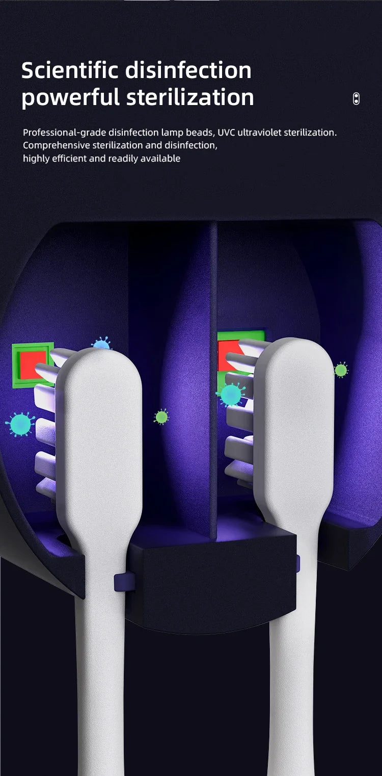 Smart Portable Toothbrush UV Sterilizer