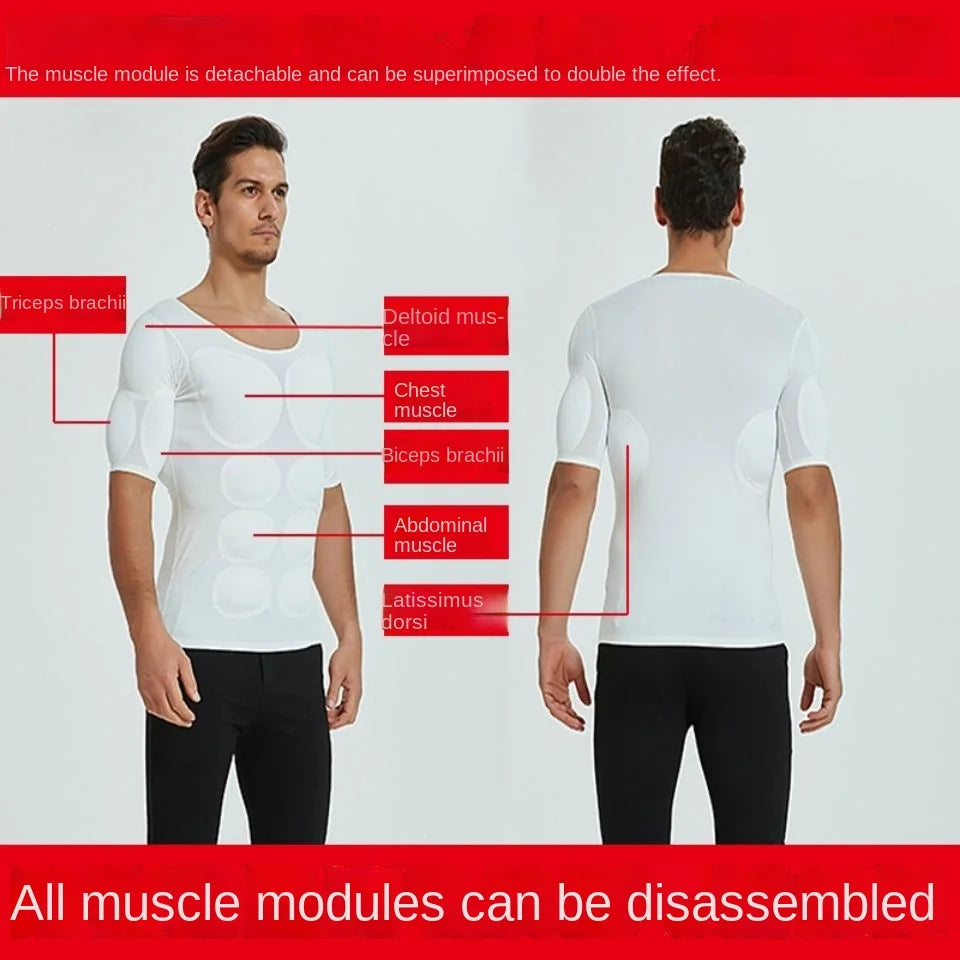 Cosplay Fitness Muscular T-Shirts