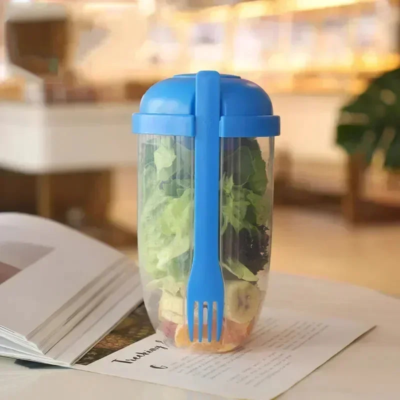 Portable Salad Cup with Fork