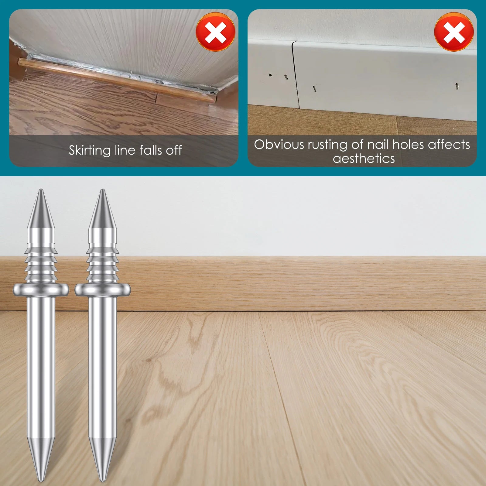 Double-Head Invisible Nails