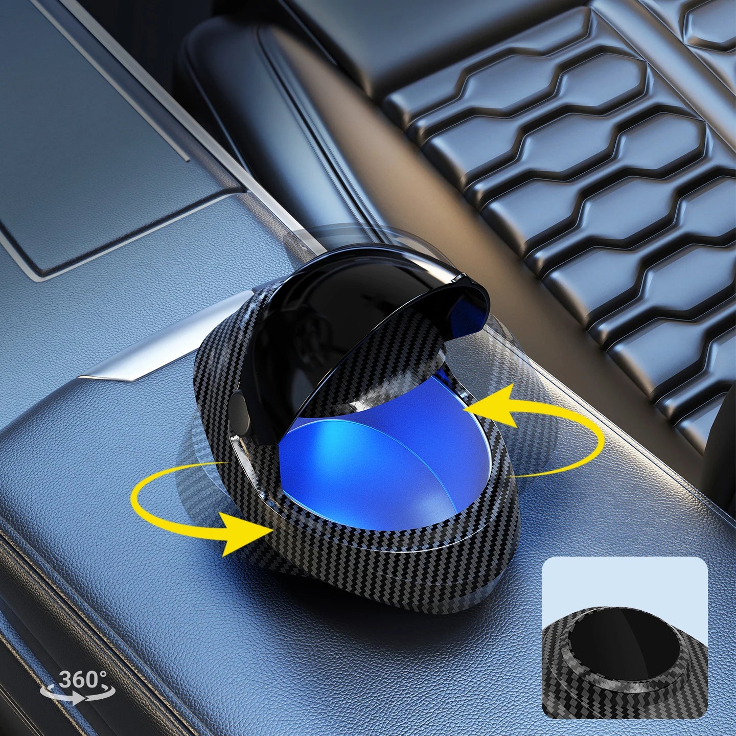 Motorcycle Helmet Shaped  Car Ashtray
