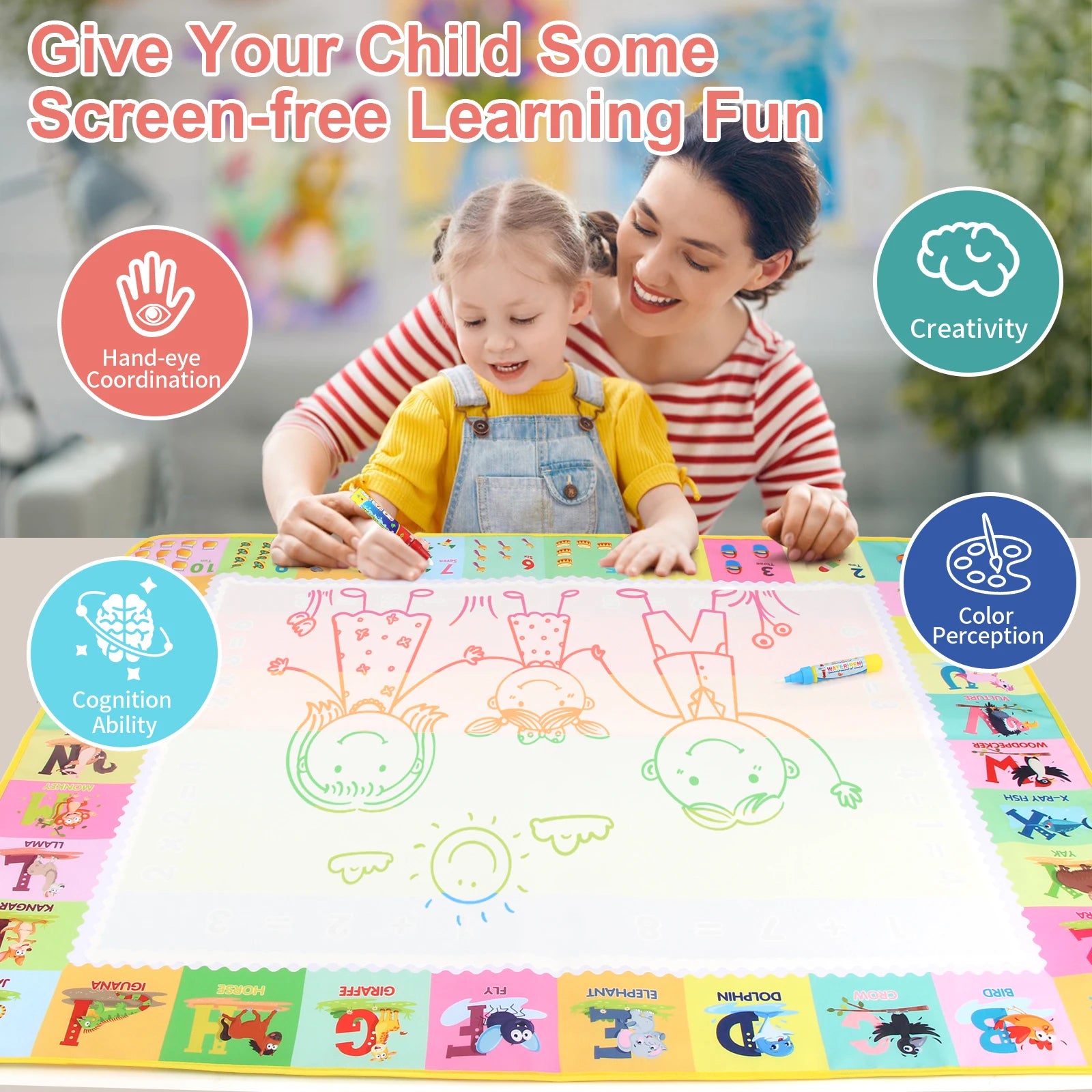 Drawing & Doodle Mat For Kids