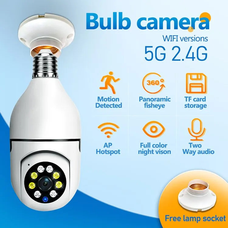 Light Bulb WIFI Camera