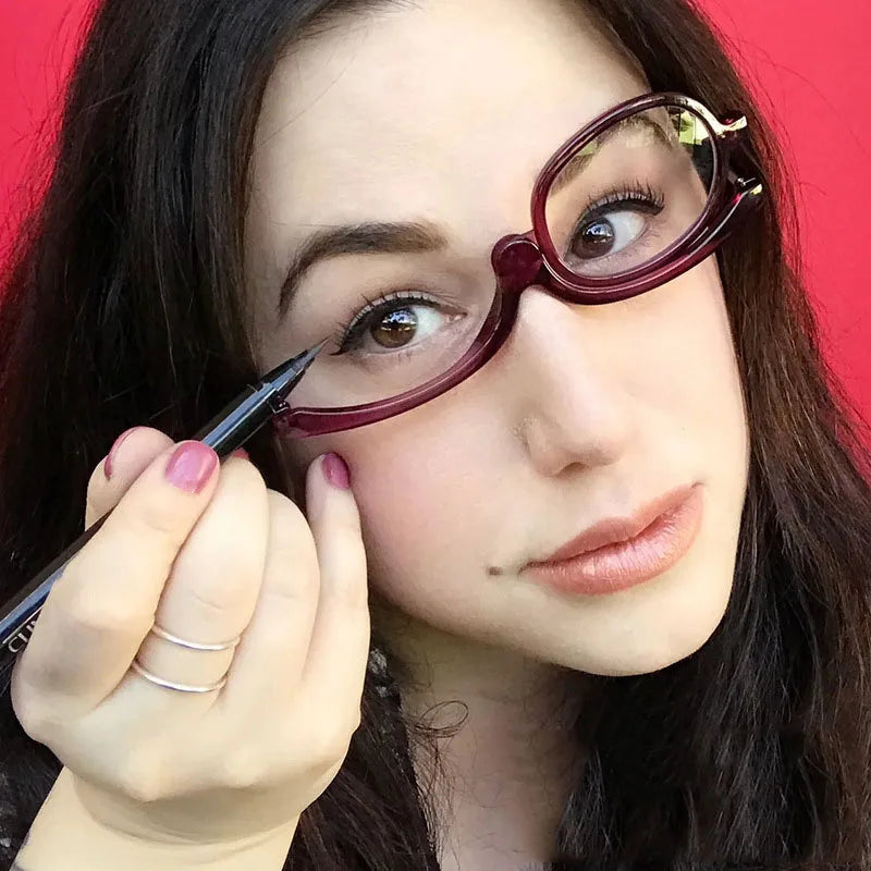 Rotating Makeup Reading Glasses