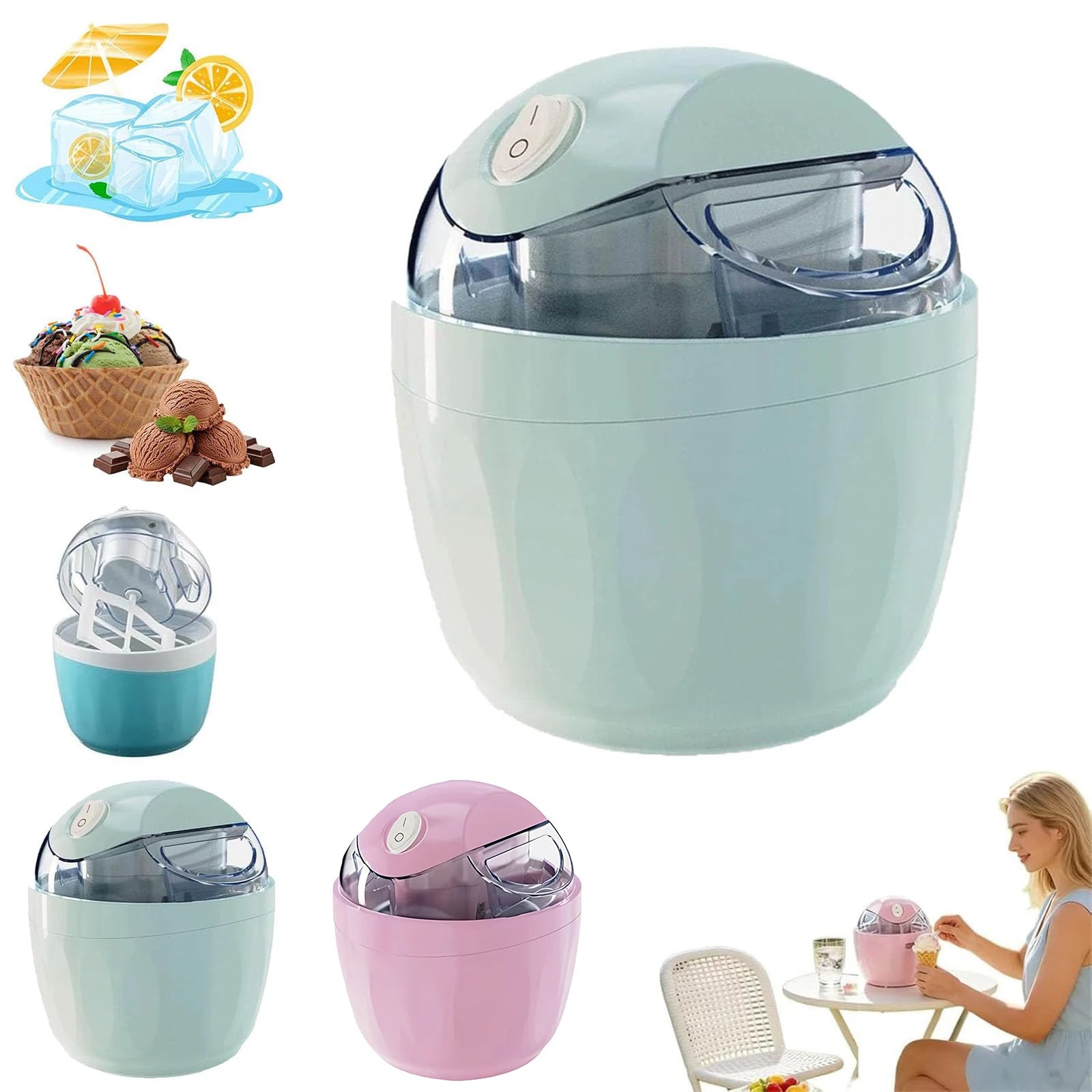 Portable Electric Ice Cream Maker