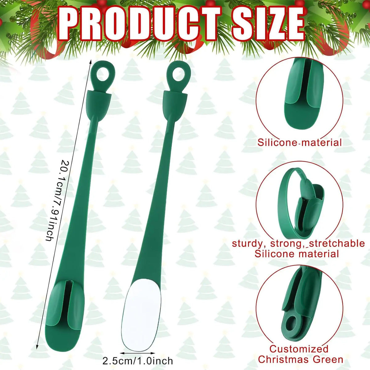 Reusable Festive Mantel Hooks