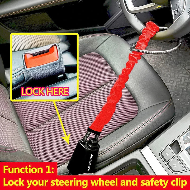 Anti Theft Steering Wheel Lock